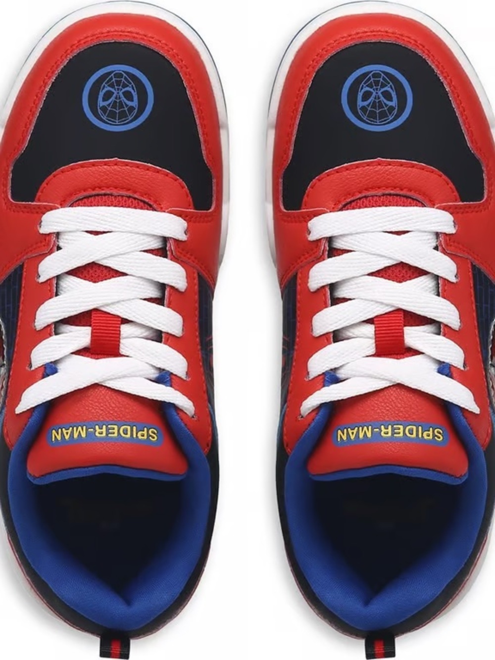 Kids Spider-Man Red & Blue Sneakers F5